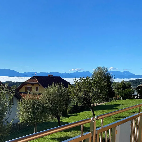 Aussicht vom Apartment Balkon